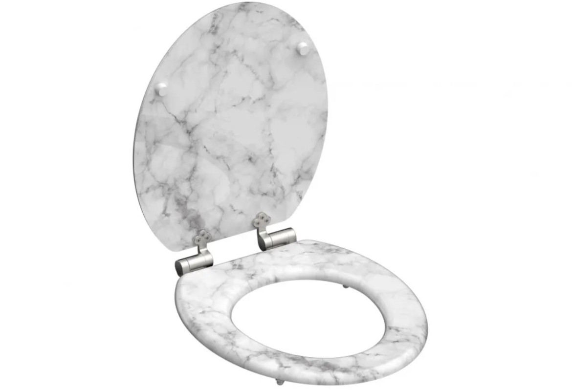 Schütte Marmor Stone WC sedátko MDF, Soft Close