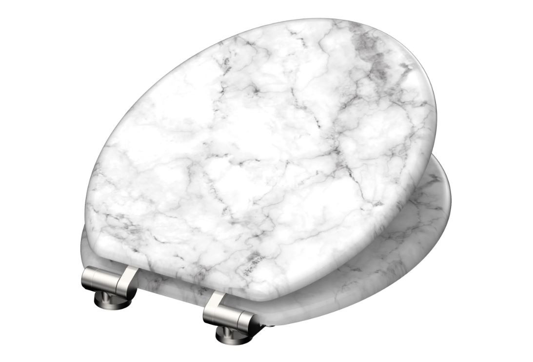 Schütte Marmor Stone WC sedátko MDF, Soft Close