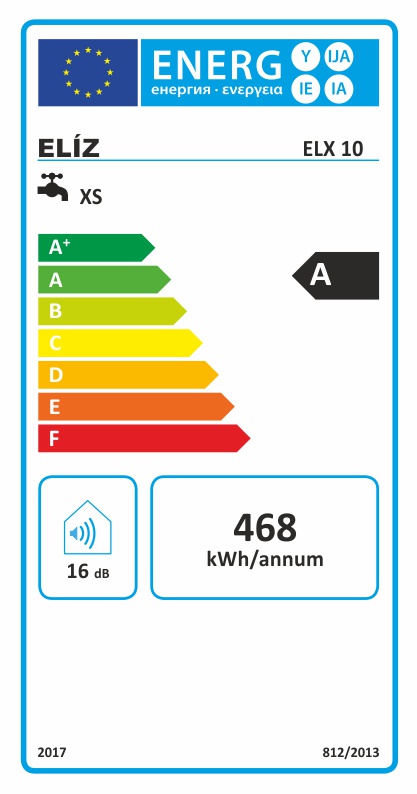 Elíz ELX 10 prietokový ohrievač vody