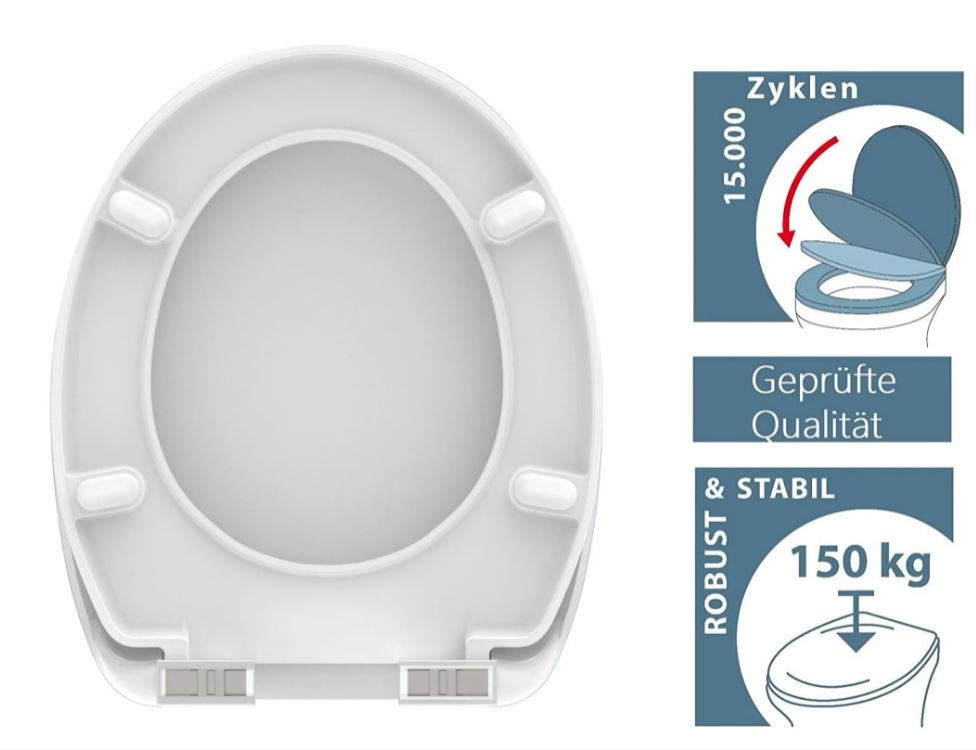 Schütte Neon Paint WC sedátko duroplast, Soft Close