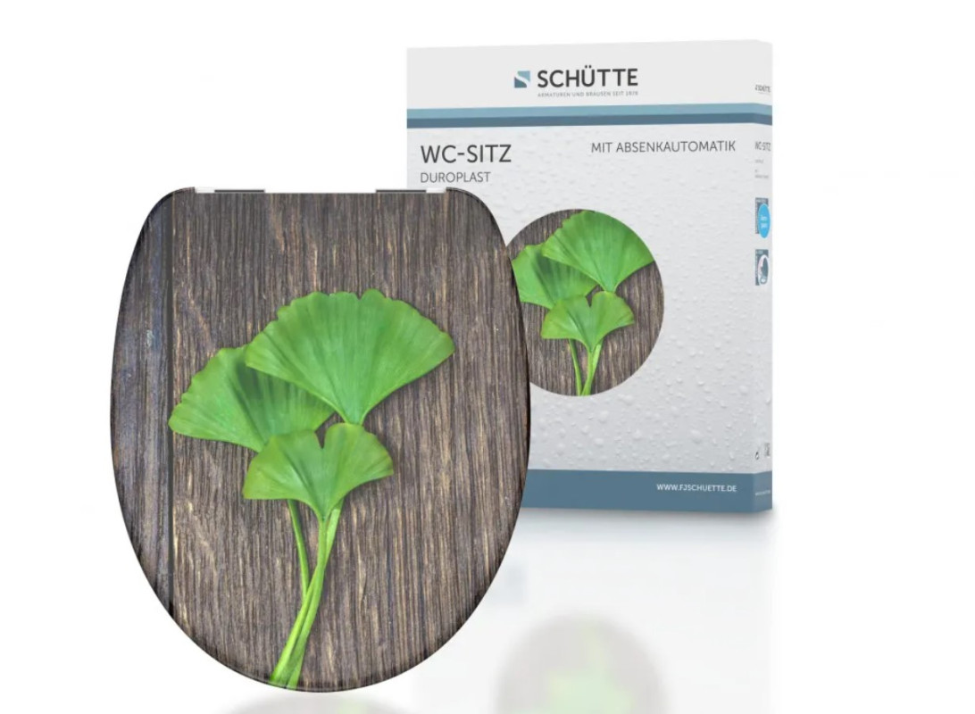 Schütte Gingko und Wood WC sedátko duroplast, Soft Close