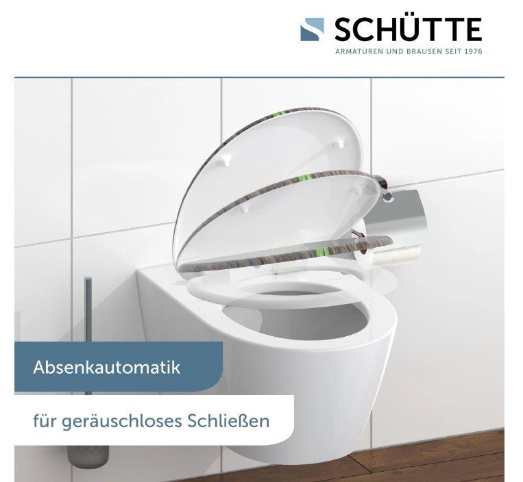 Schütte Gingko und Wood WC sedátko duroplast, Soft Close