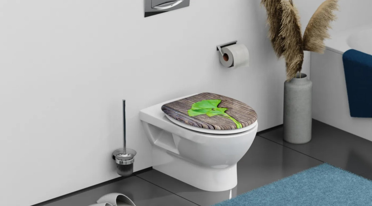 Schütte Gingko und Wood WC sedátko duroplast, Soft Close