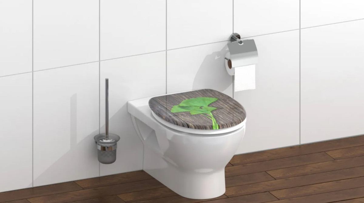 Schütte Gingko und Wood WC sedátko duroplast, Soft Close