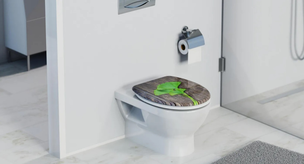 Schütte Gingko und Wood WC sedátko duroplast, Soft Close