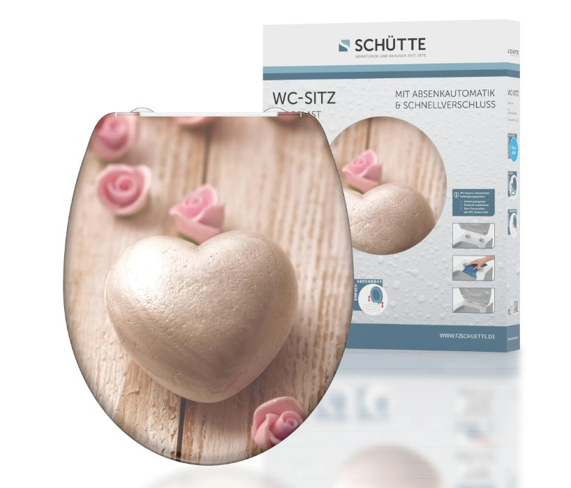 Schütte Romantic WC sedátko duroplast, Soft Close