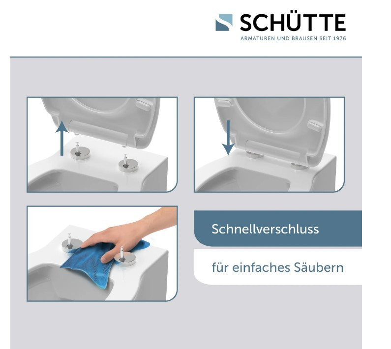 Schütte Romantic WC sedátko duroplast, Soft Close