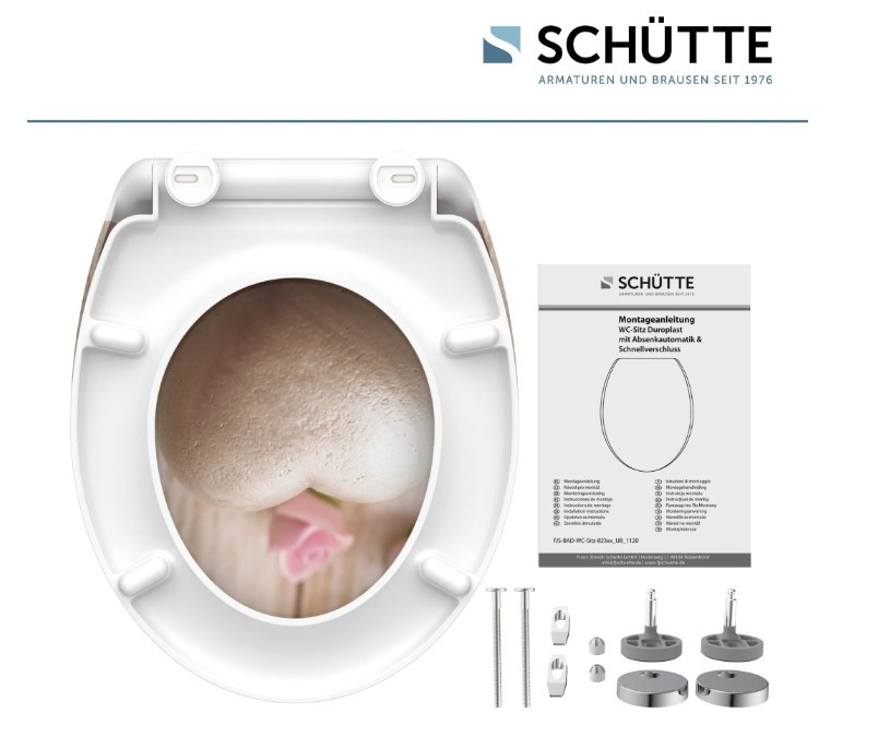 Schütte Romantic WC sedátko duroplast, Soft Close