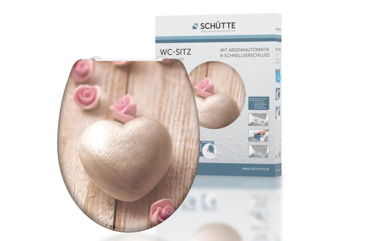 Schütte Romantic WC sedátko duroplast, Soft Close
