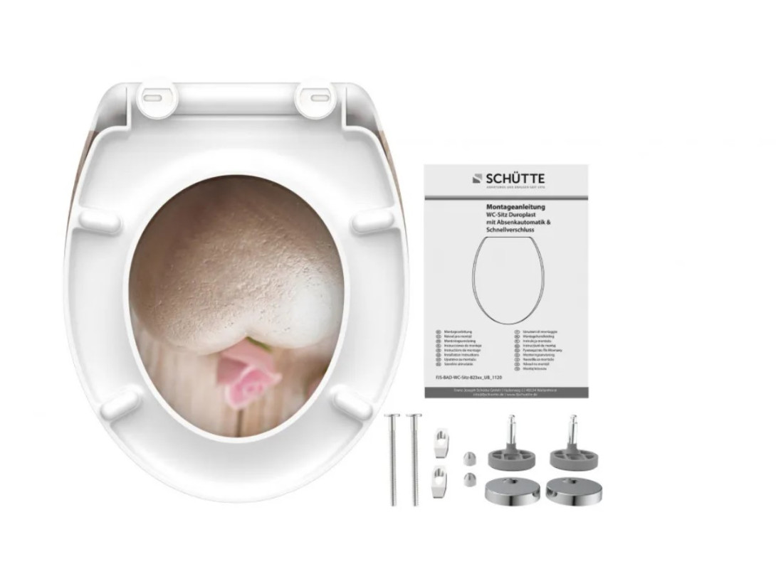 Schütte Romantic WC sedátko duroplast, Soft Close