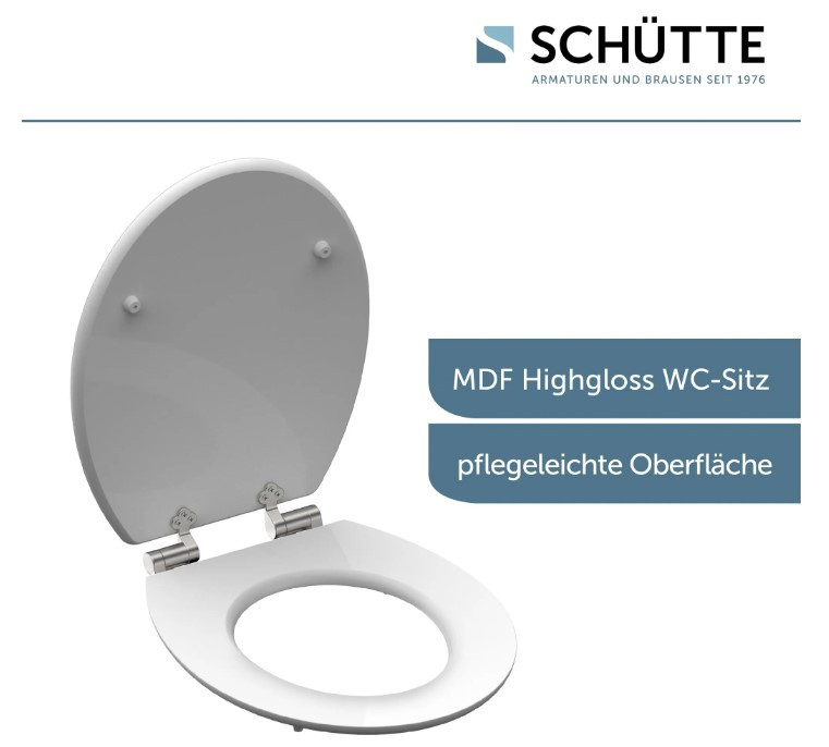 Schütte Oasis WC sedátko MDF, Soft Close
