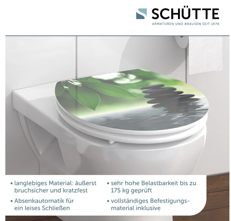 Schütte Oasis WC sedátko MDF, Soft Close