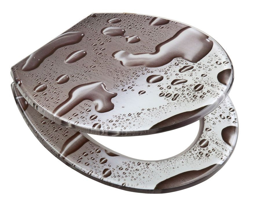 Schütte Grey Steel WC sedátko MDF, Soft Close