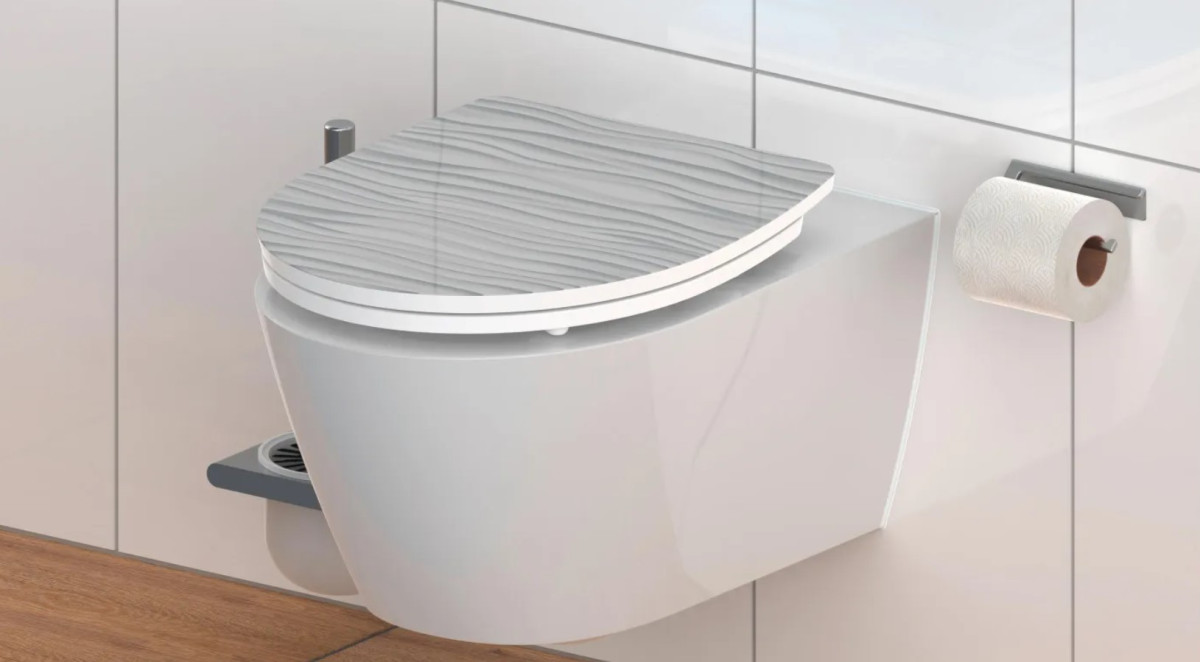Schütte White Wave WC sedátko duroplast, Soft Close