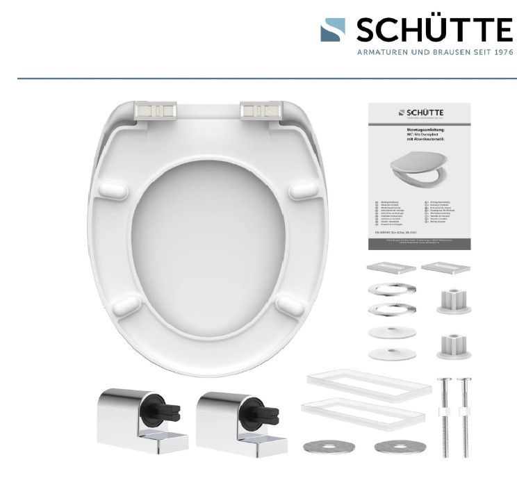 Schütte Fallen Leaf WC sedátko duroplast, Soft Close