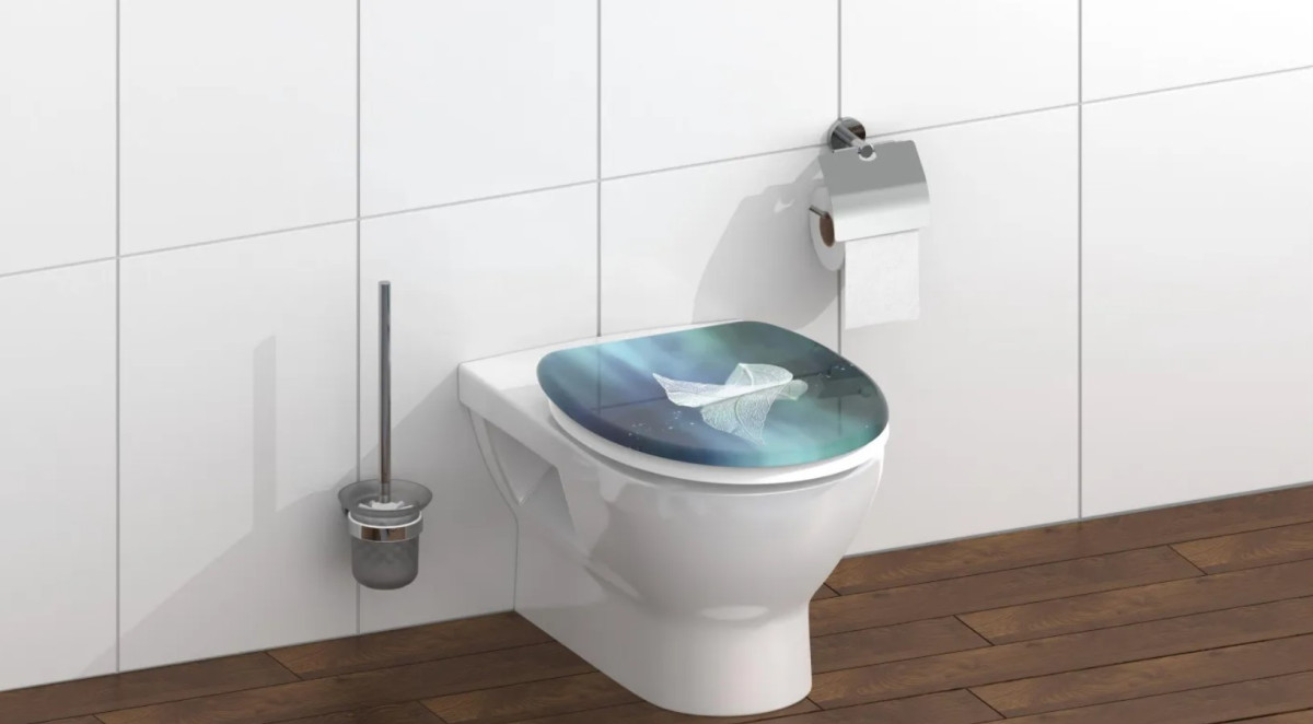 Schütte Fallen Leaf WC sedátko duroplast, Soft Close