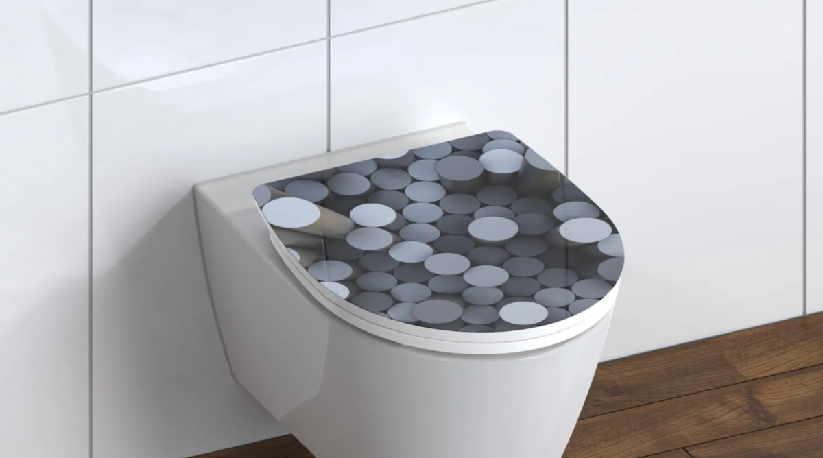 Schütte Round Dips WC sedátko duroplast, Soft Close