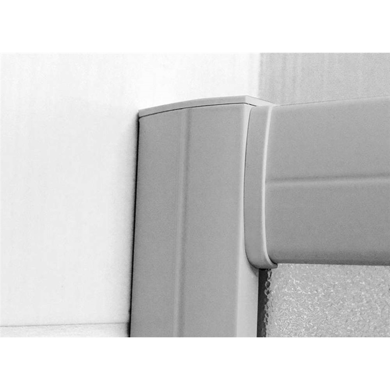 Mereo Kora CK34121Z sprchový kút obdĺžnik 80x90 cm, biely ALU, sklo Grape