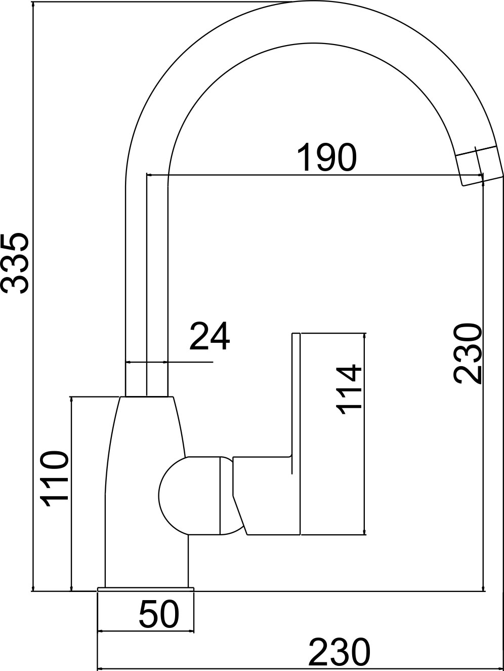 Novaservis Titania Fresh drezová batéria granit-čierna 96713,GRB