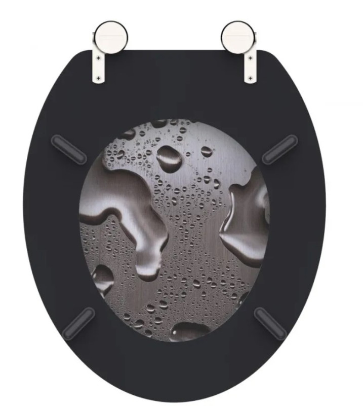 Schütte Grey Steel WC sedátko MDF