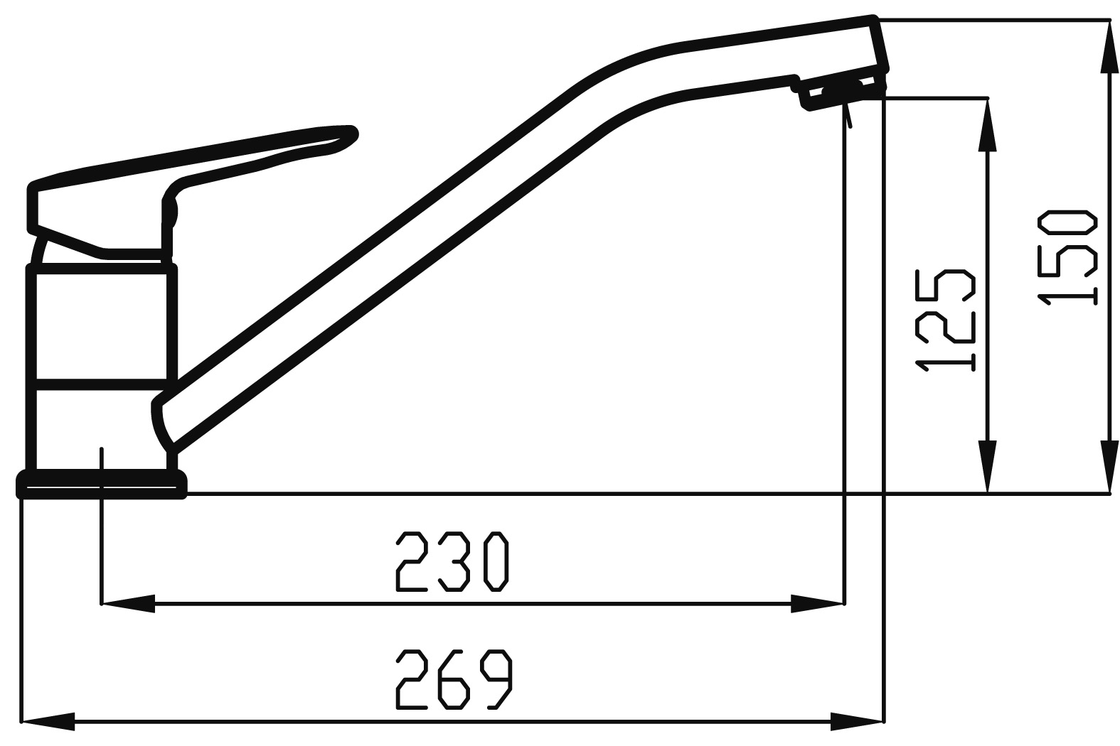 Novaservis Metalia 54 54091,0E drezová batéria ECO