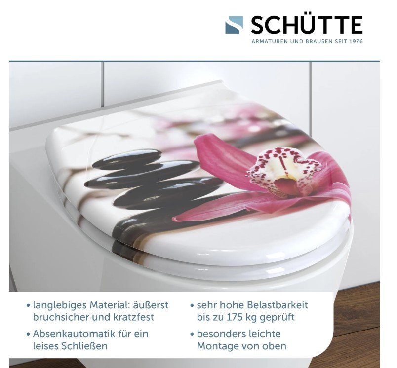 Schütte Wellyness WC sedátko duroplast, Soft Close