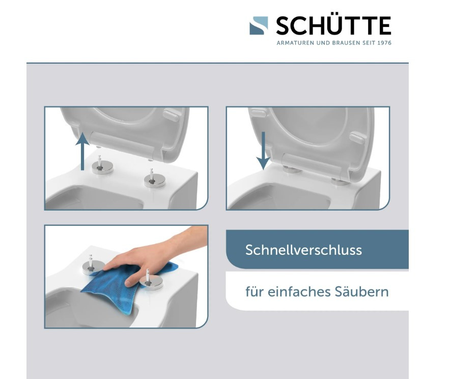 Schütte Wellyness WC sedátko duroplast, Soft Close