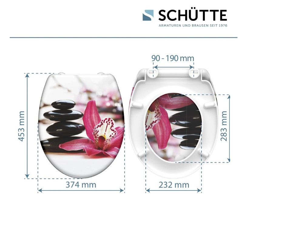 Schütte Wellyness WC sedátko duroplast, Soft Close