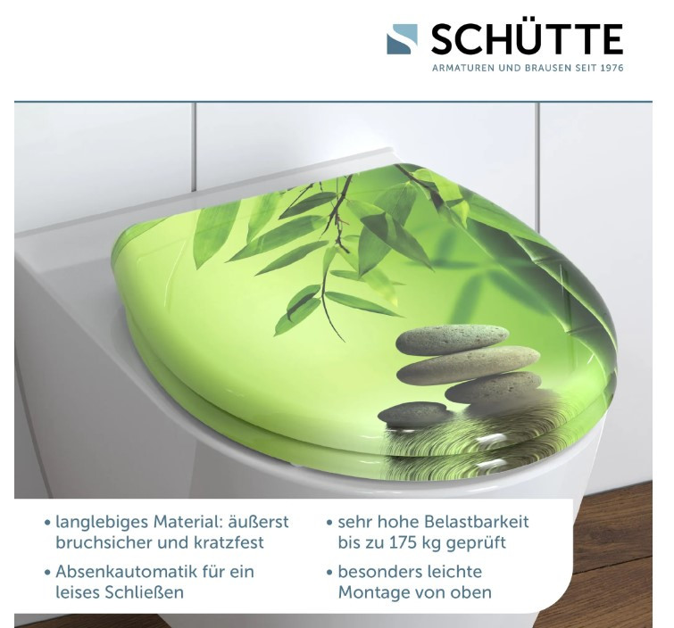 Schütte Green Garden WC sedátko duroplast, Soft Close