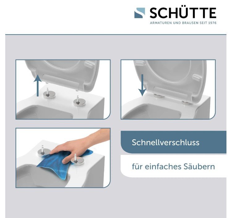 Schütte Green Garden WC sedátko duroplast, Soft Close