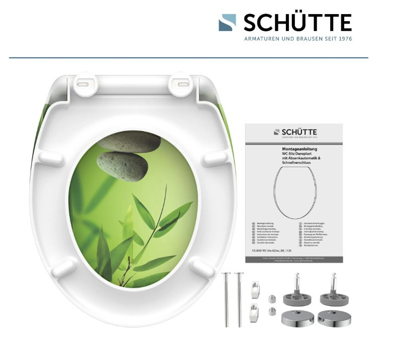 Schütte Green Garden WC sedátko duroplast, Soft Close