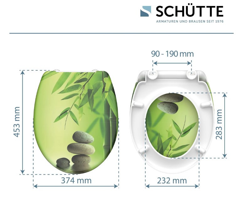 Schütte Green Garden WC sedátko duroplast, Soft Close