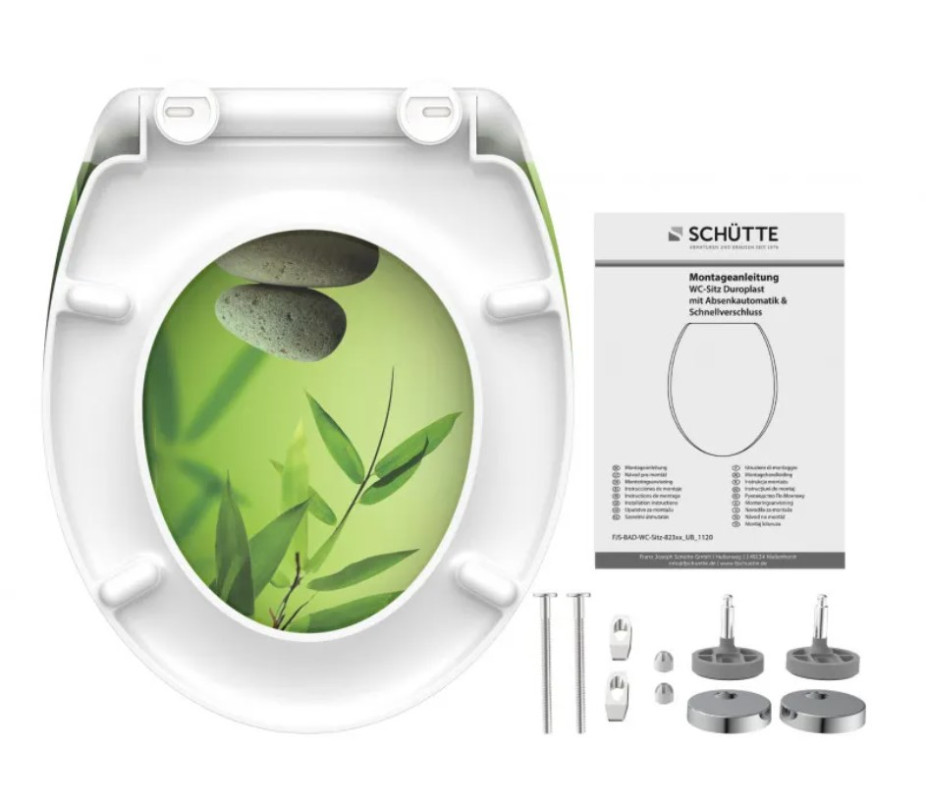 Schütte Green Garden WC sedátko duroplast, Soft Close
