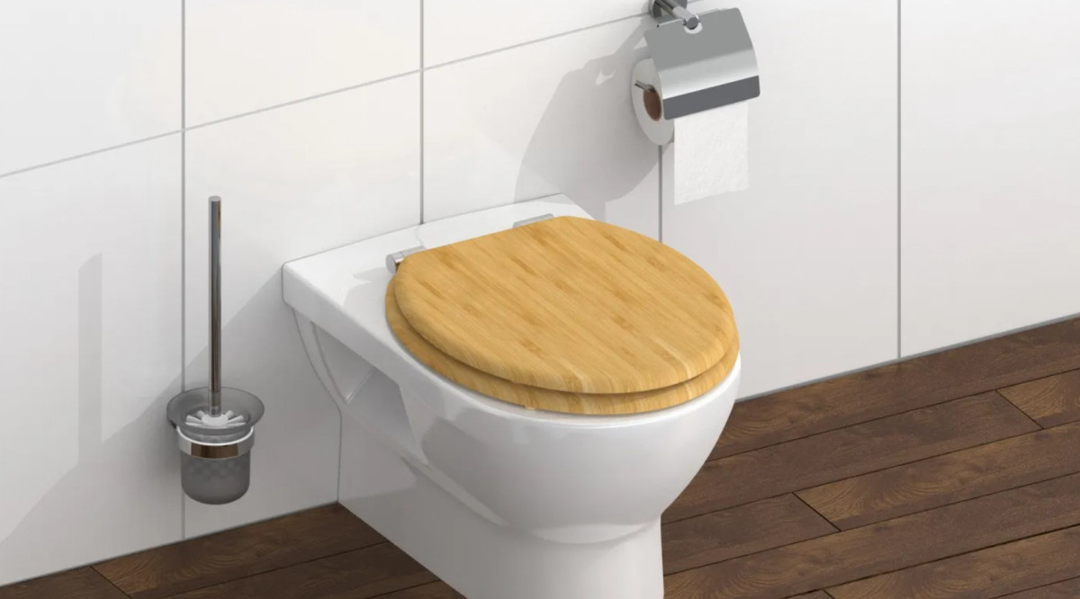 Schütte Bambus WC sedátko Soft Close