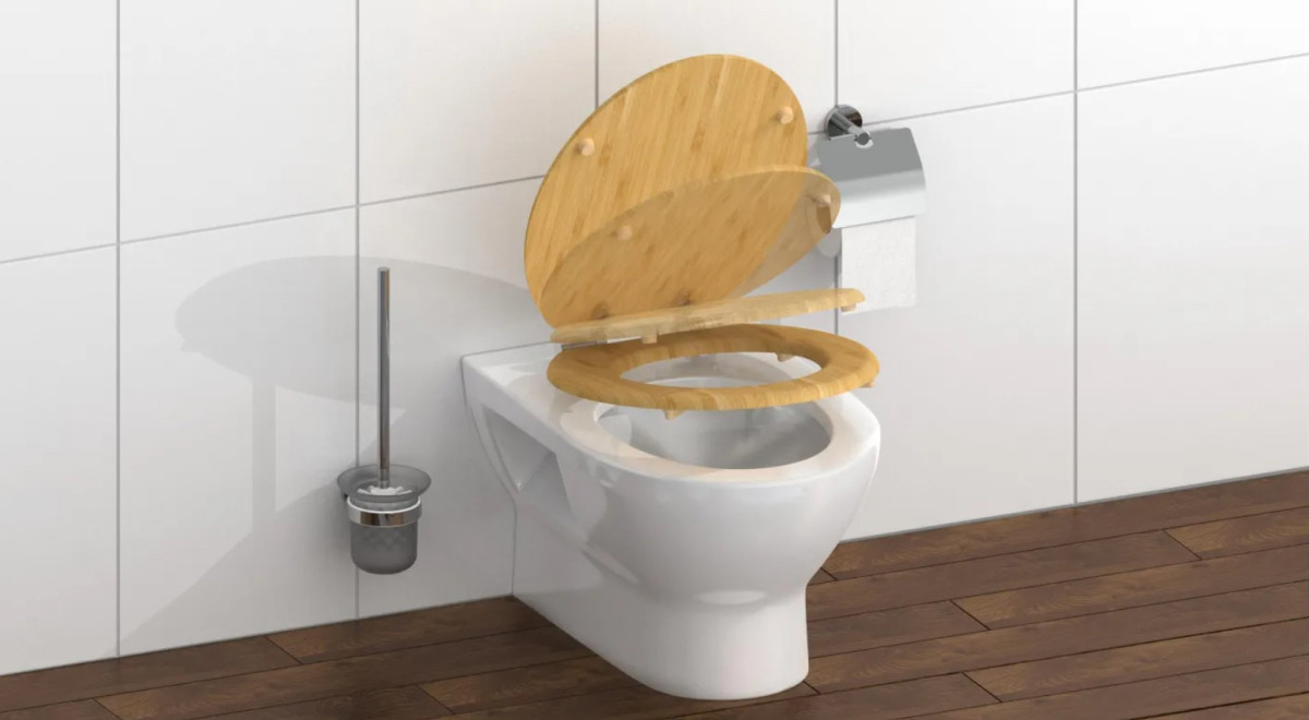 Schütte Bambus WC sedátko Soft Close