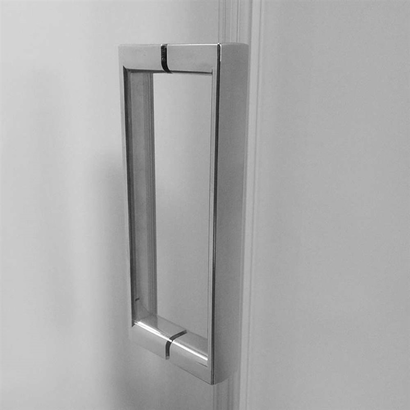 Mereo Lima CK86212K sprchový kút, štvorec k stene, 80x80x80x190 cm, chróm Alu, sklo Point
