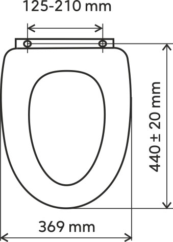 Novaservis WC/SOFTDPLAST sedátko na WC duroplast slowclose