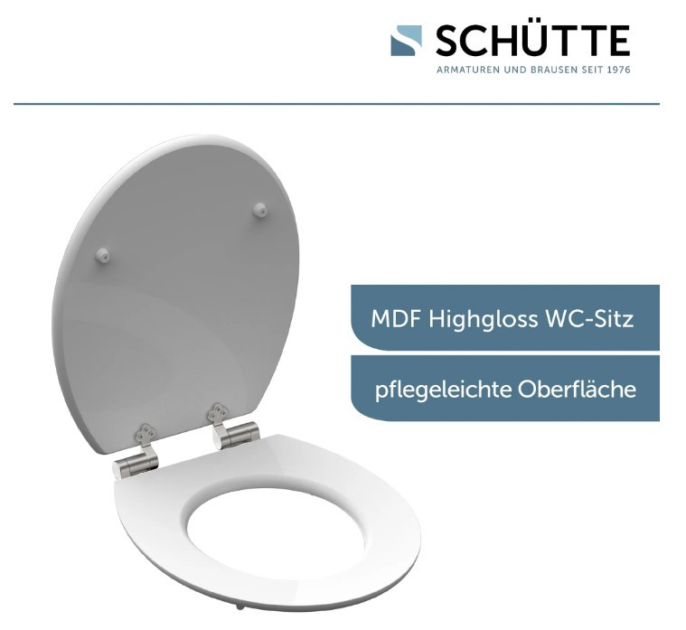 Schütte Diamond WC sedátko MDF, Soft Close