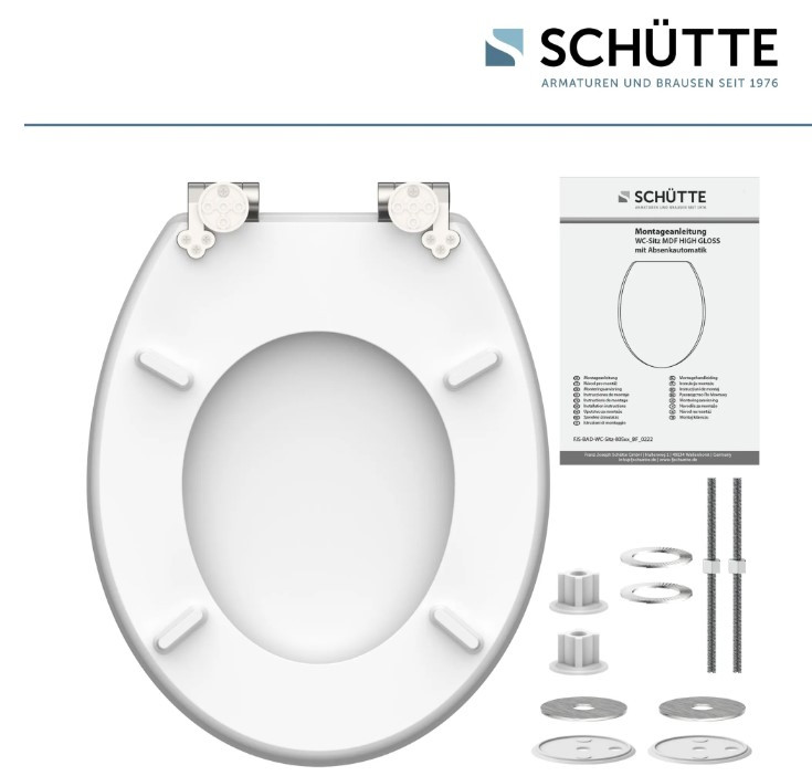 Schütte Diamond WC sedátko MDF, Soft Close