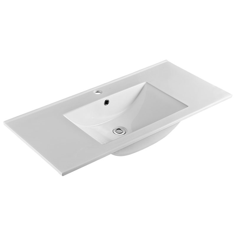 Mereo CN662 skrinka s umývadlom 100 cm, biela/biela