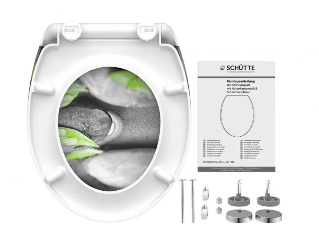 Schütte Stone WC sedátko duroplast, Soft Close