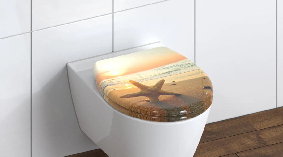 Schütte Sea Star WC sedátko duroplast, Soft Close