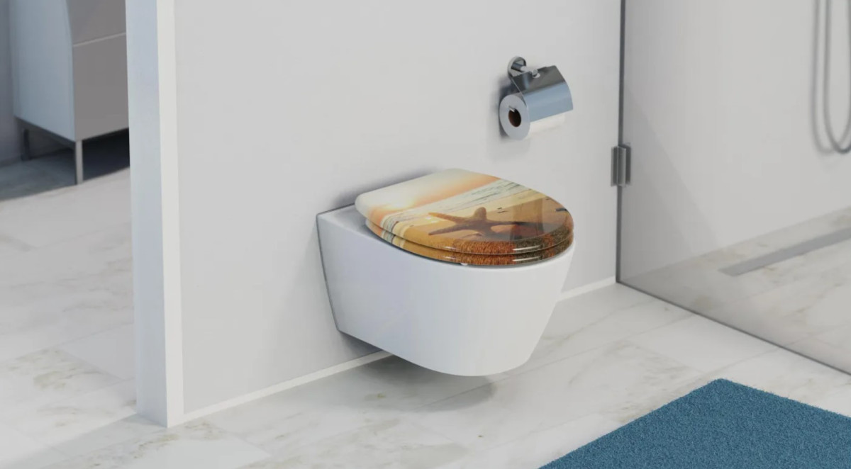 Schütte Sea Star WC sedátko duroplast, Soft Close