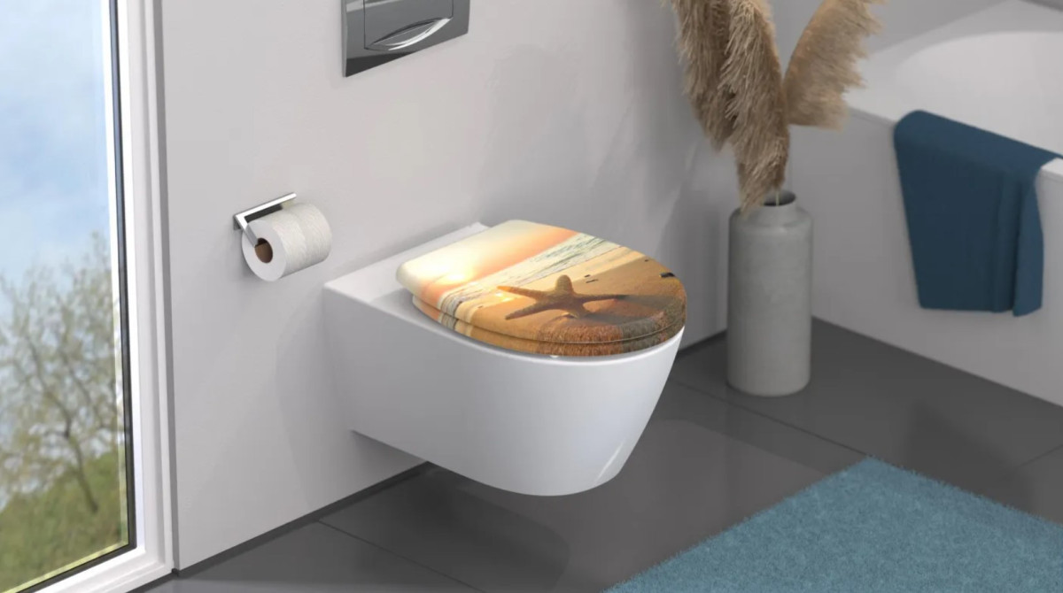 Schütte Sea Star WC sedátko duroplast, Soft Close
