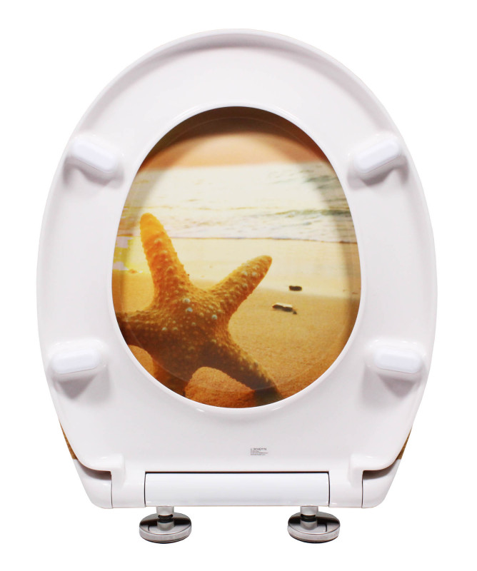 Schütte Sea Star WC sedátko duroplast, Soft Close