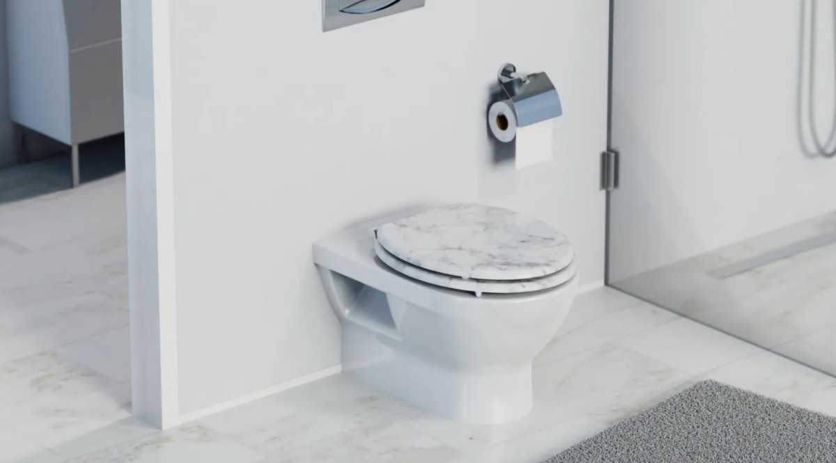 Schütte Polar Lights WC sedátko MDF, Soft Close