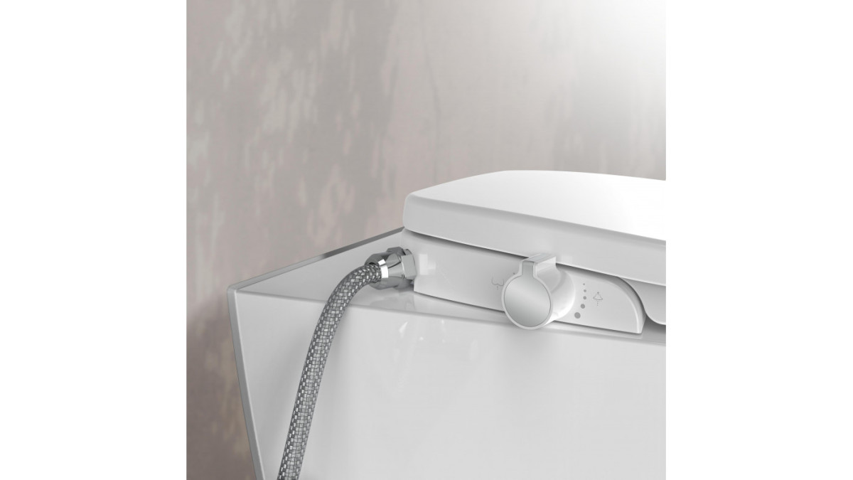 Schütte bidetové sedátko termoplast, Soft Close