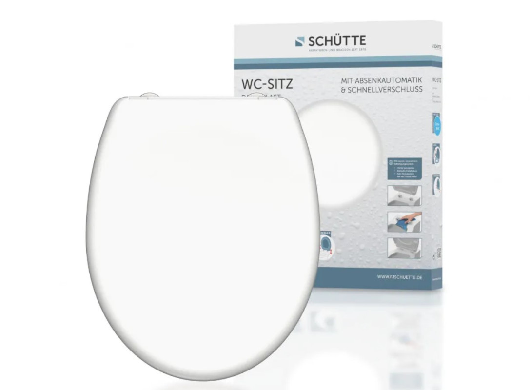 Schütte Easy Clip WC sedátko duroplast, Soft Close