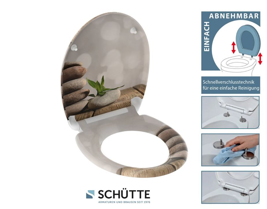 Schütte Stone Pyramid duroplast, Soft Close