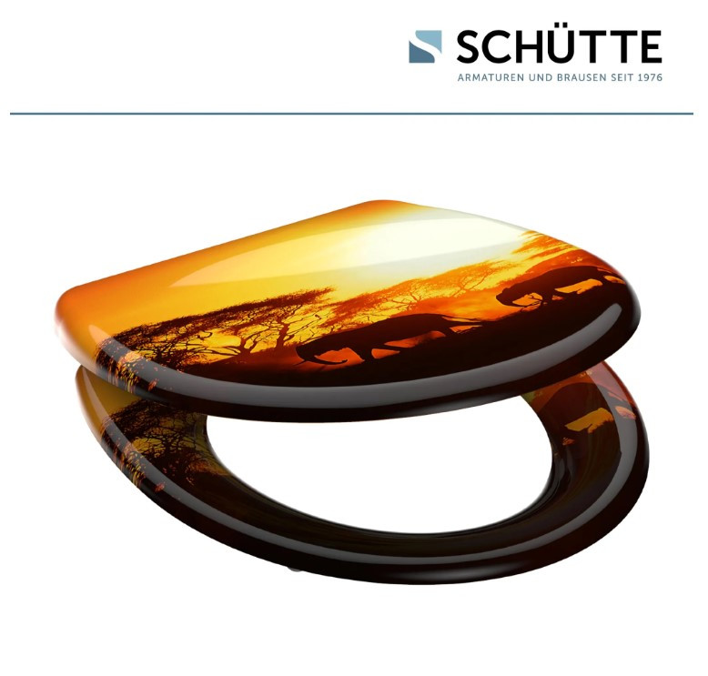 Schütte Africa WC sedátko duroplast, Soft Close
